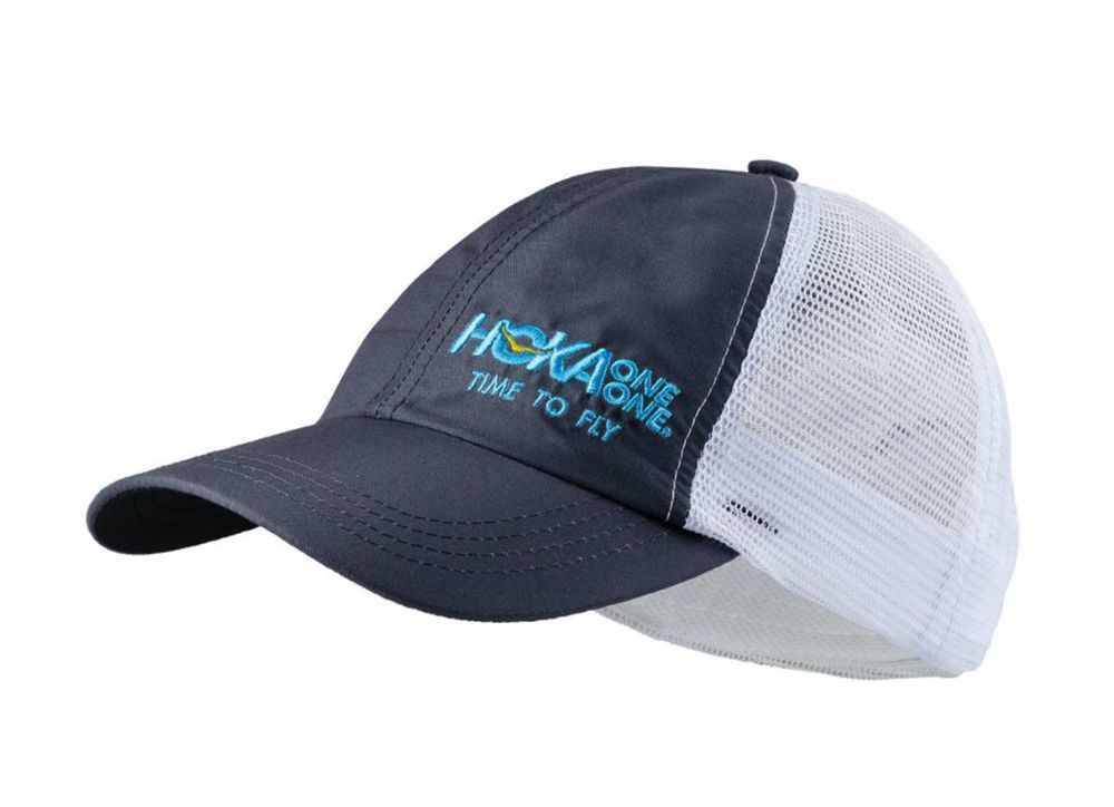 Hoka Trucker Hat NZ - Hoka Trucker Navy Blue (SXD125730)